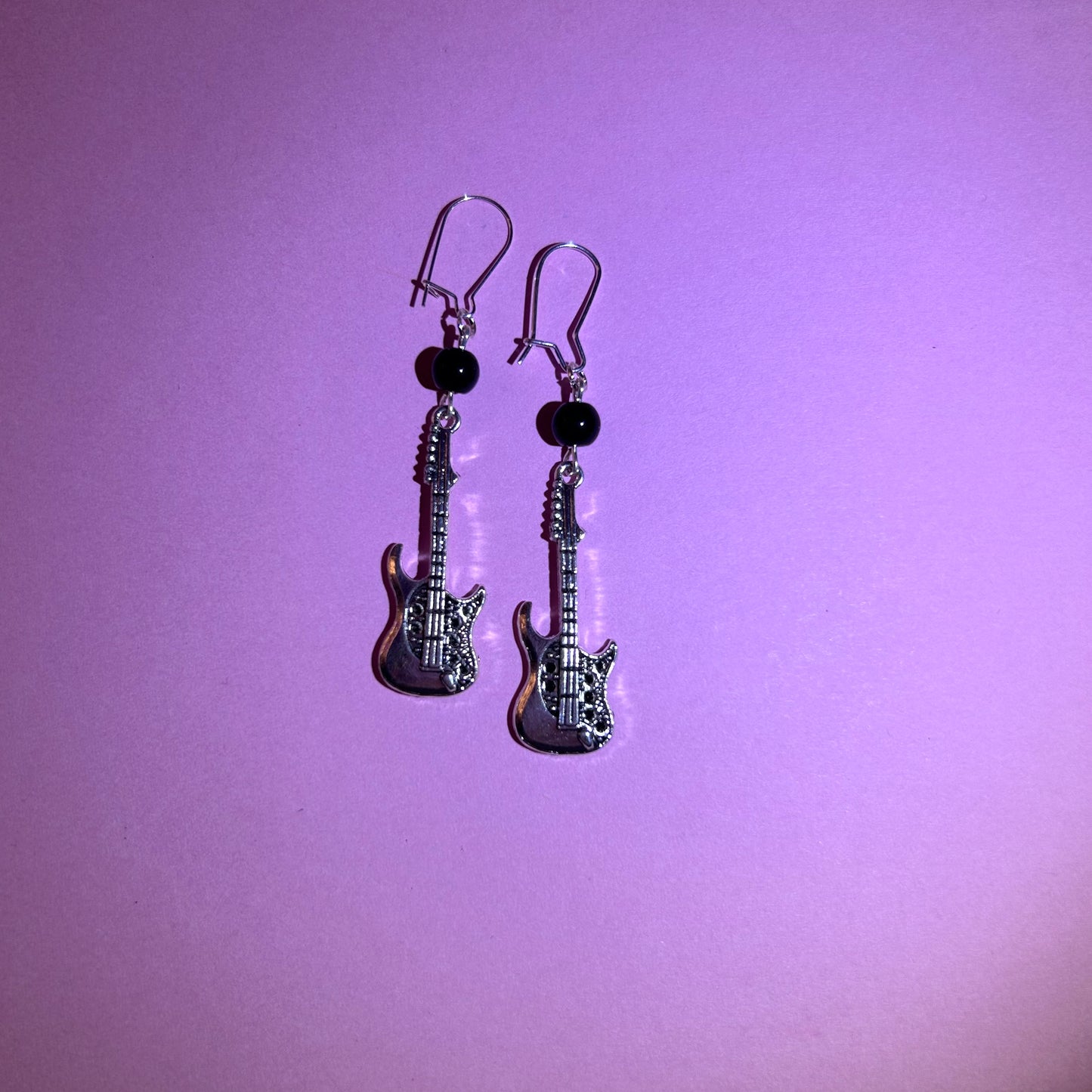 Electric Guitar Earrings