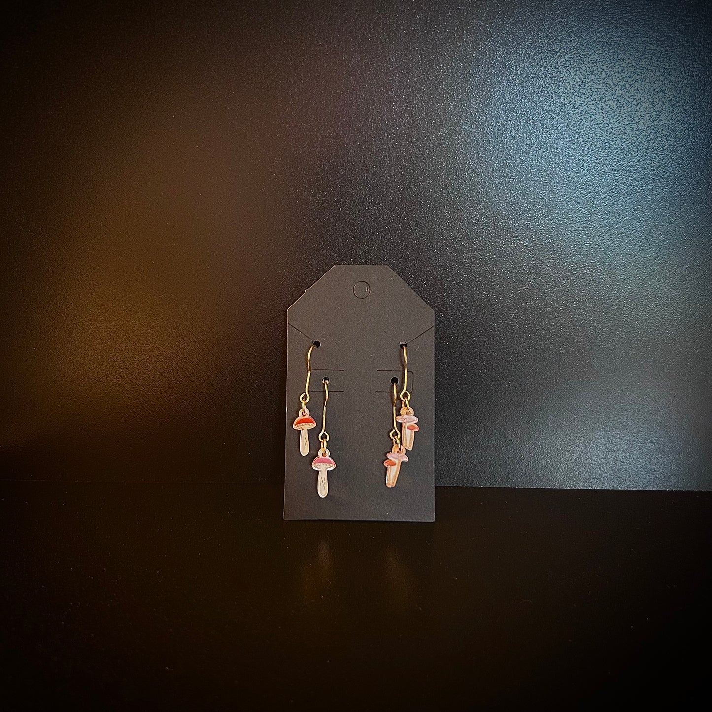 Bitty Mushroom Earring Set