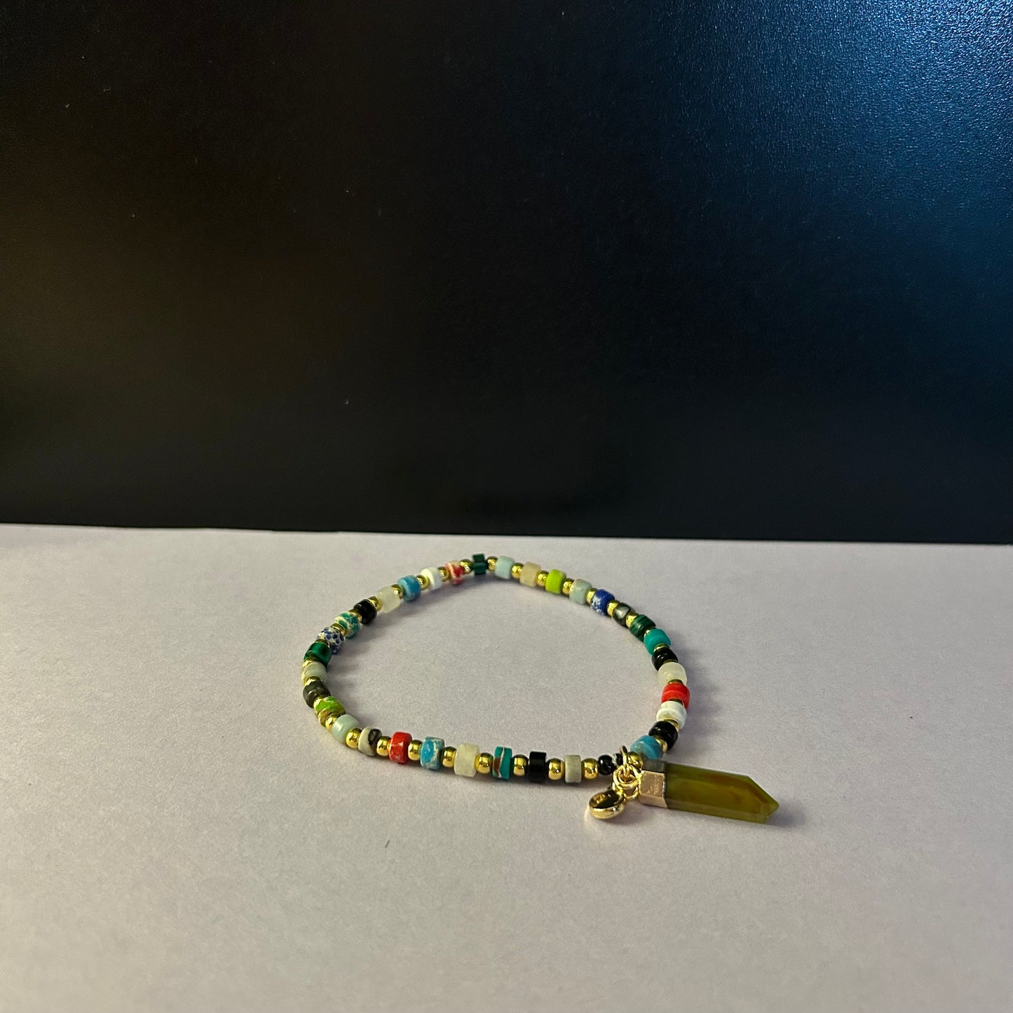 Natural Stone Bracelet - Green