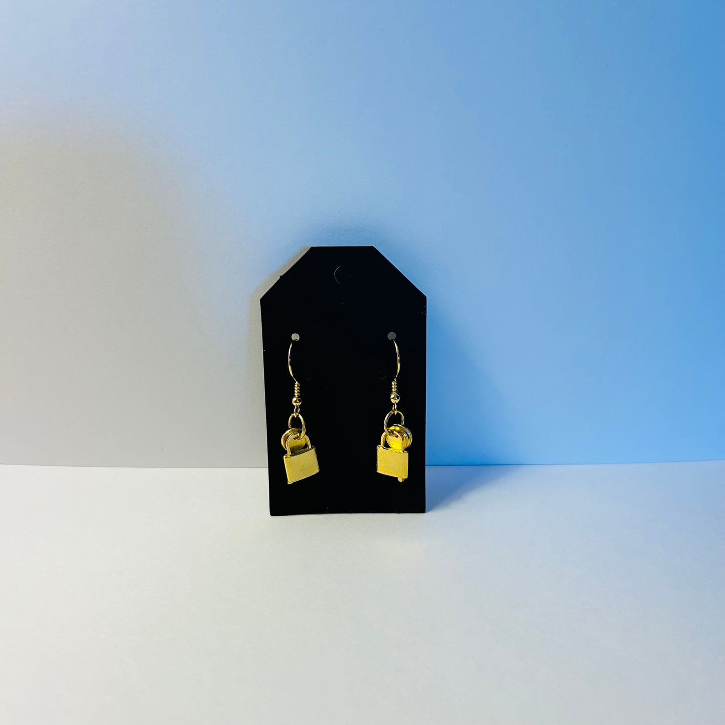 Lock and Key Earrings