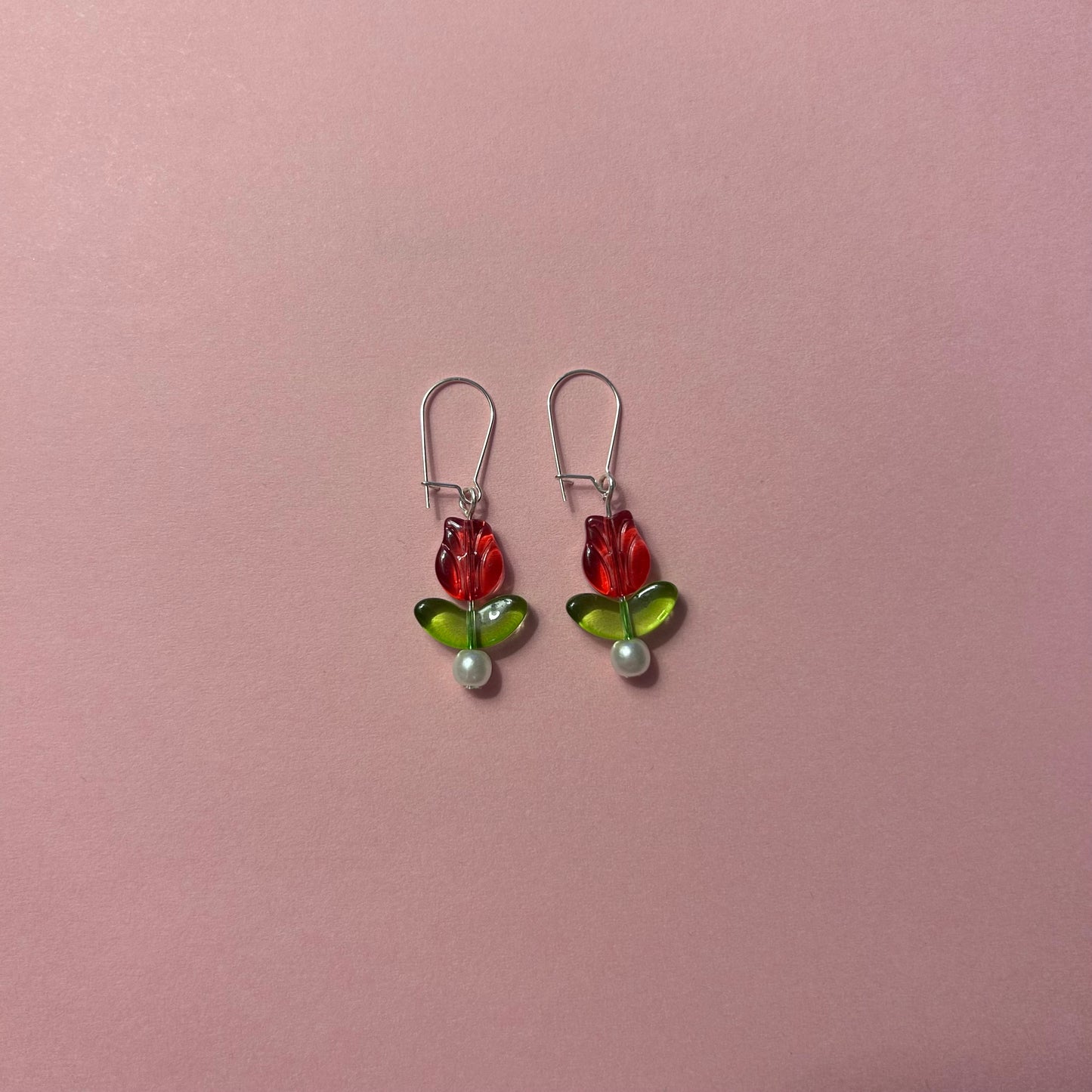 Dainty Tulip Earrings