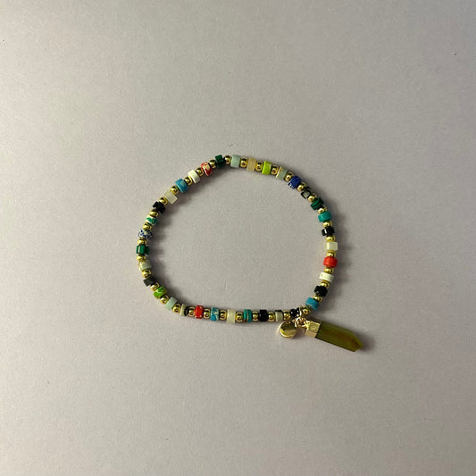 Natural Stone Bracelet - Green