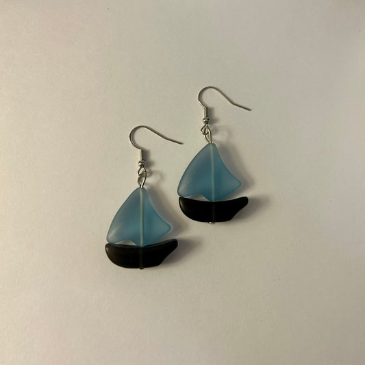 Sail Boat Earrings