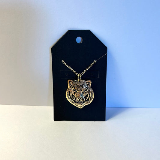 Gold Tiger Necklace