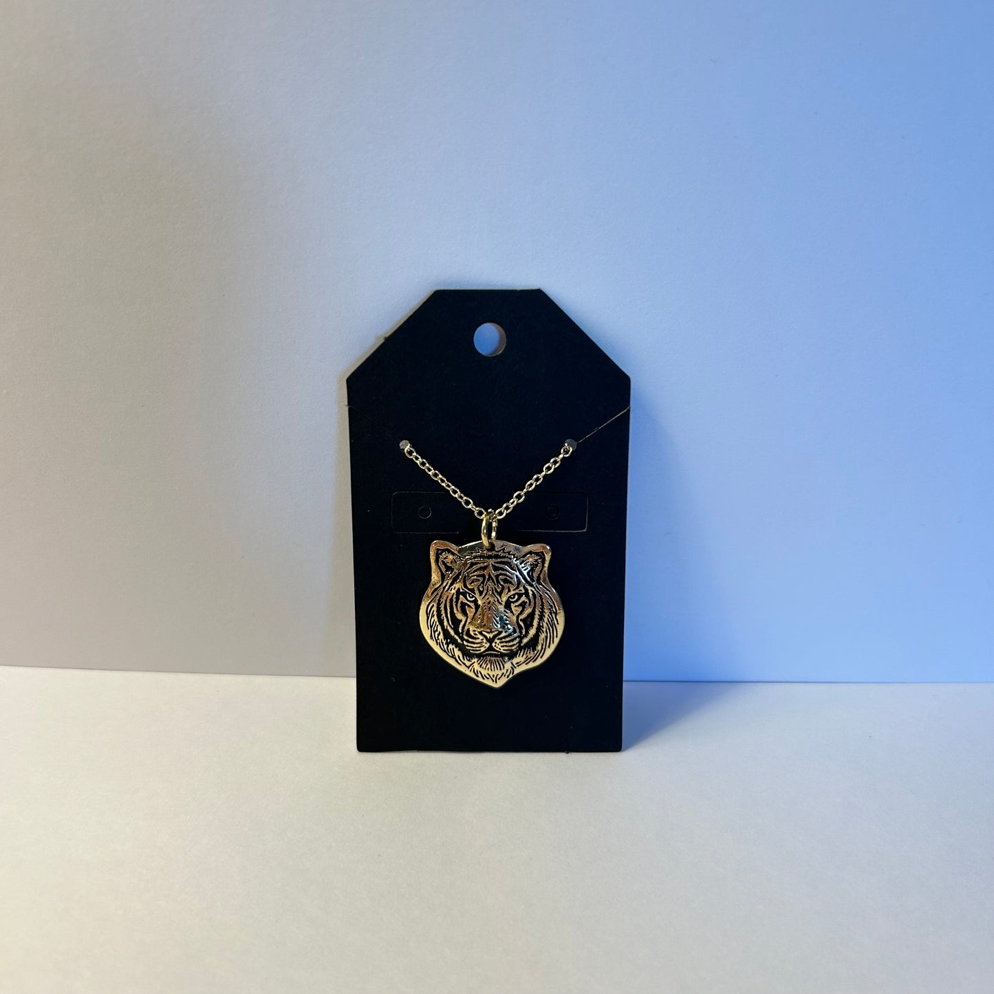 Gold Tiger Necklace