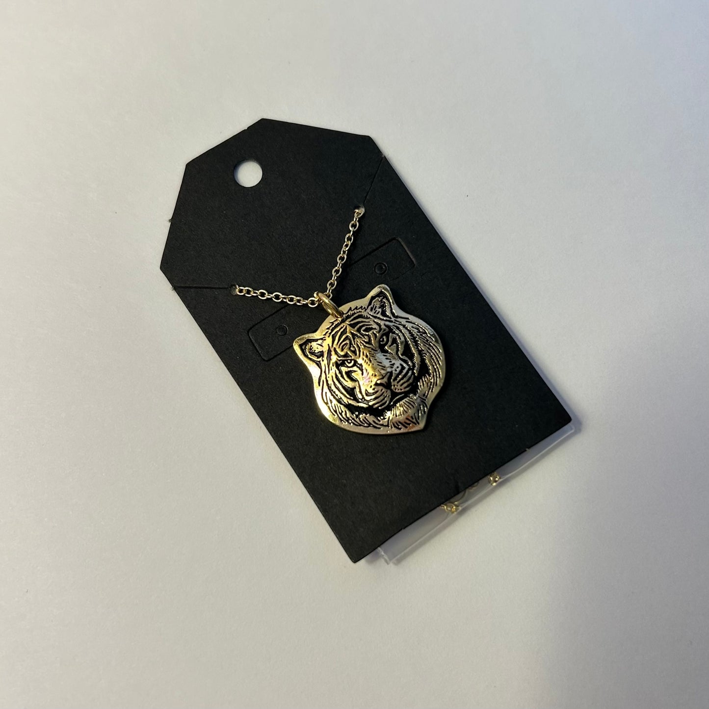 Gold Tiger Necklace