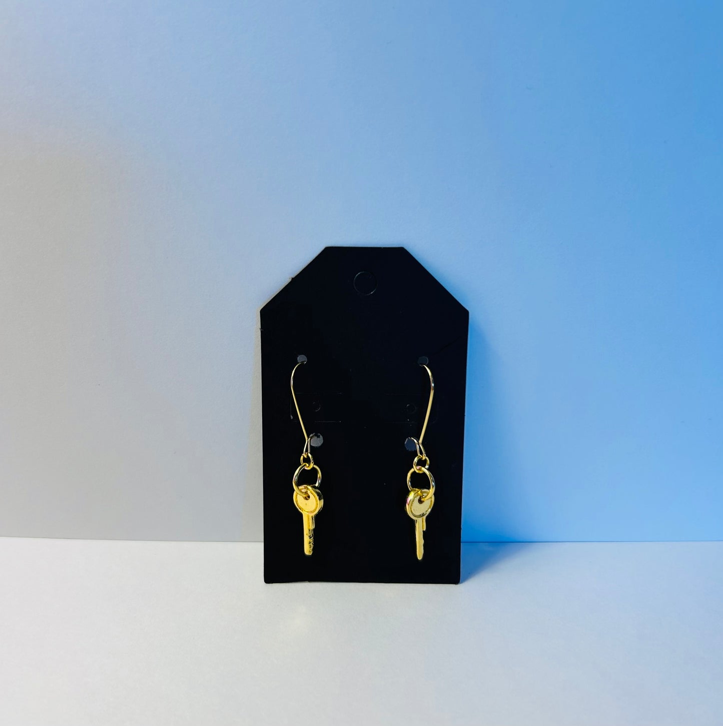 Golden Key Earrings