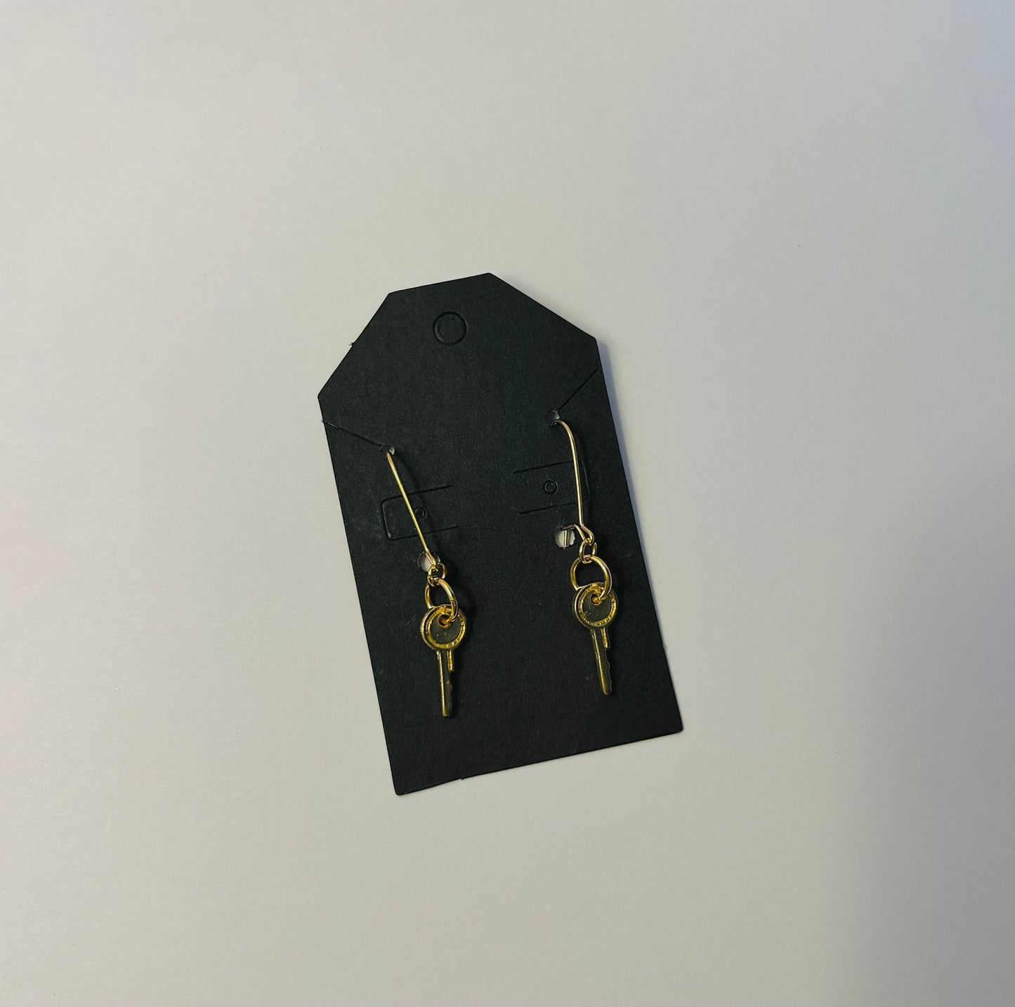 Golden Key Earrings