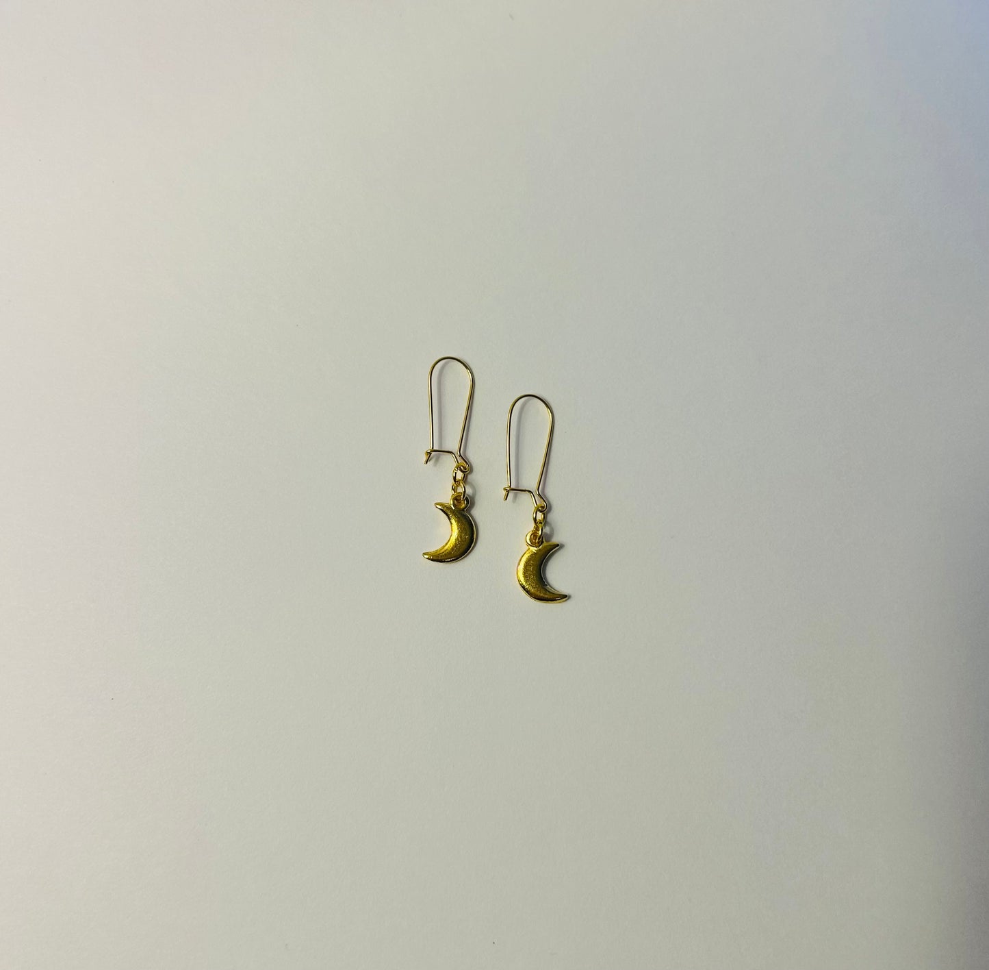 Crescent Moon Hook Earrings
